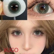 B-XUGO GREEN COLOR SOFT CONTACT LENS  (2PCS/PAIR)