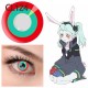 A-CL124 GREEN RED DOLLS COSPALY COLOR CONTACT LENS (2PCS/PAIR)