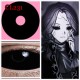 C-CL2202 22MM FULL EYE BLACK SCLERA COLOR CONTACT LENS (2PCS/PAIR)