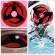 C-CL2206 22MM FULL EYE KAKASHI RED SCLERA COLOR CONTACT LENS(2PCS/PAIR)