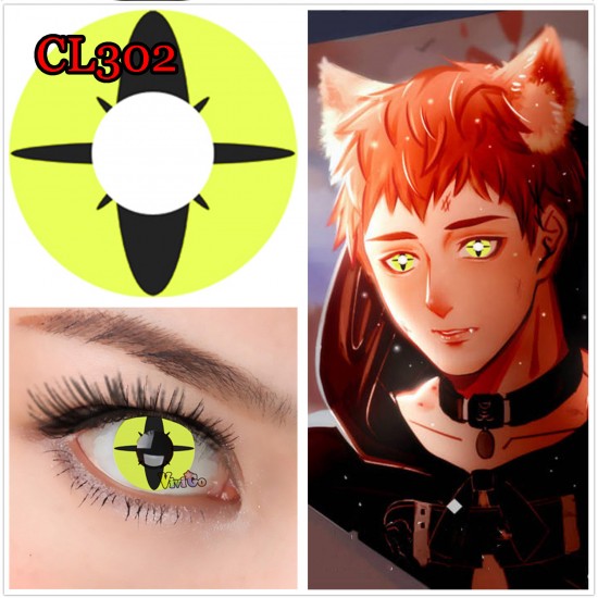 A-CL302 WIZARD EYE COSPLAY COLOR CONTACT LENS (2PCS/PAIR)