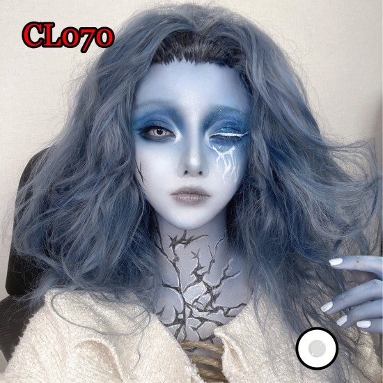 A-CL070 WHITE MANSON COSPLAY COLOR CONTACT LENS (2PCS/PAIR)