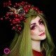 A-CL377 SWEET HEART HOTPINK COSPLAY COLOR CONTACT LENS (2PCS/PAIR)