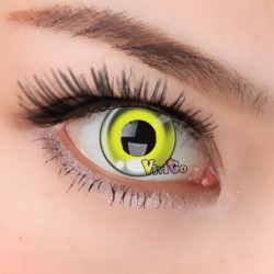 A-CL275 ANIME YELLOW COSPLAY CONTACT LENS (2PCS/PAIR)