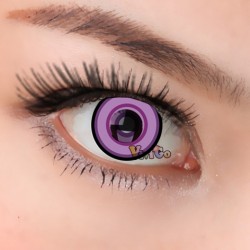 A-CL381 VIOLET CIRCLE COLOR SOFT CONTACT LENS (2PCS/PAIR)