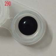 A-CL290 BLACK BLIND COSPLAY COLOR CONTACT LENS (2PCS/PAIR)