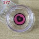A-CL377 SWEET HEART HOTPINK COSPLAY COLOR CONTACT LENS (2PCS/PAIR)