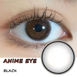 B-ANIME EYE BLACK COLOR SOFT CONTACT LENS (2PCS/PAIR)