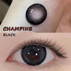 B-CHAMPINE BLACK COLOR SOFT CONTACT LENS (2PCS/PAIR)