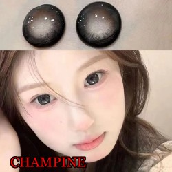 B-CHAMPINE BLACK COLOR SOFT CONTACT LENS (2PCS/PAIR)