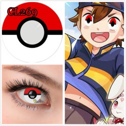 A-CL269 POKMON COSPLAY COLOR CONTACT LENS (2PCS/PAIR)
