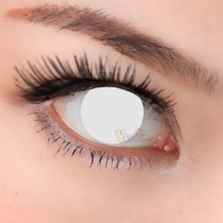A-CL226 WHITE BLIND COSPLAY COLOR CONTACT LENS (2PCS/PAIR)