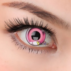 A-CL277 ANIME PINK COSPLAY CONTACT LENS (2PCS/PAIR)